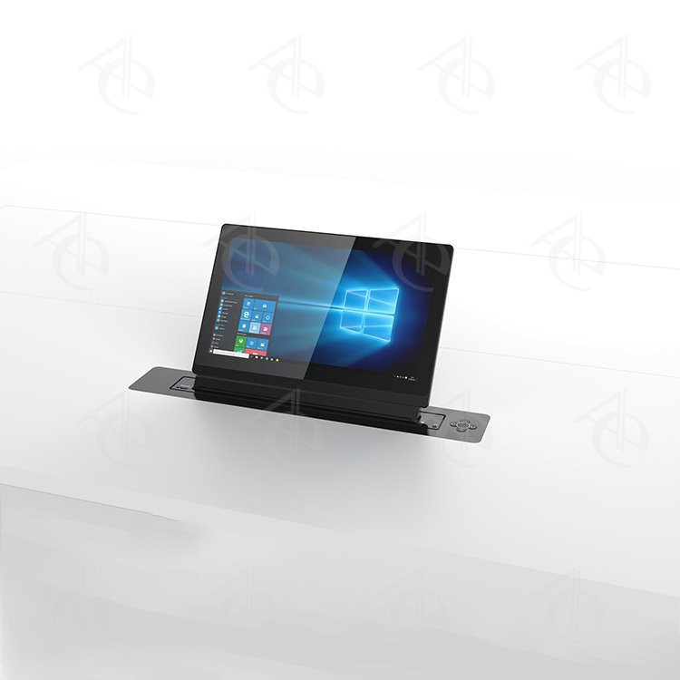 17'' Motorized Retractable Adjustable Tilt 0-90° Monitor